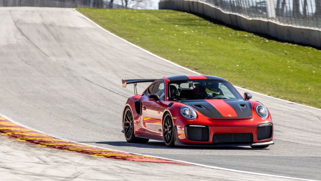 Porsche 911 GT2 RS sets production car lap record at Road America